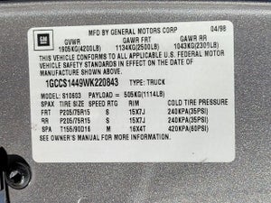 1998 Chevrolet S-10 Base Fleetside