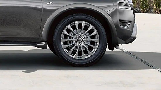 2023 Nissan Armada wheel and tire | Greeley Nissan in Greeley CO