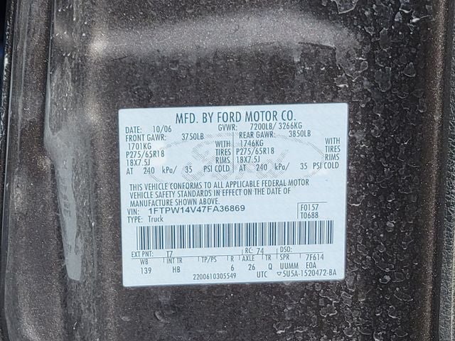 2007 Ford F-150 Lariat