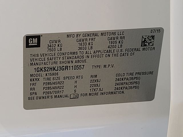 2016 GMC Yukon XL Denali