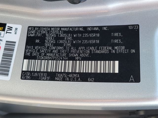 2023 Toyota Highlander XLE