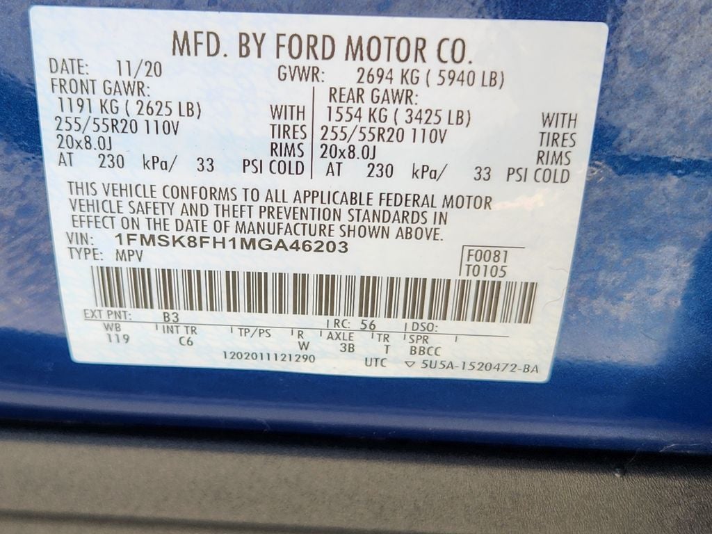 2021 Ford Explorer Limited