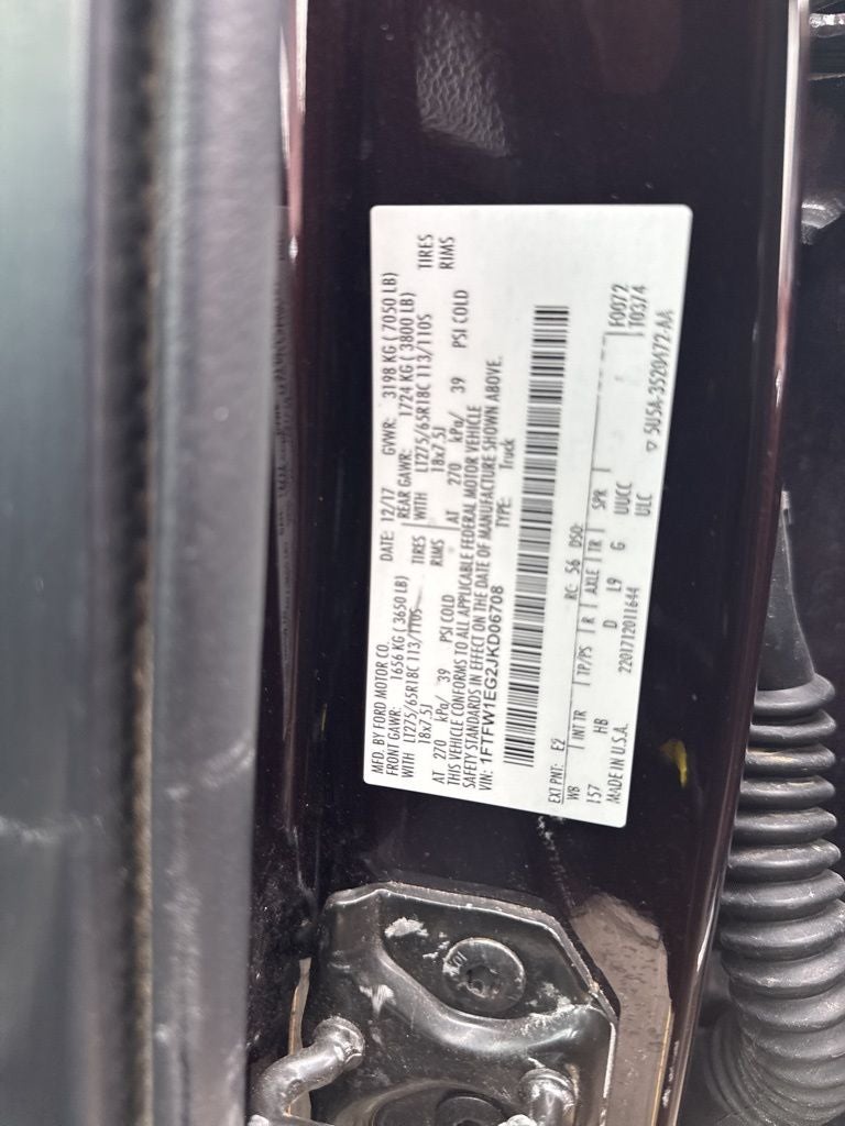 2018 Ford F-150 LARIAT