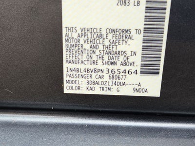 2023 Nissan Altima S FWD