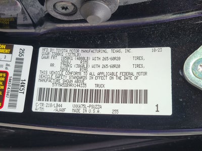 2024 Toyota Tundra 1794 Edition