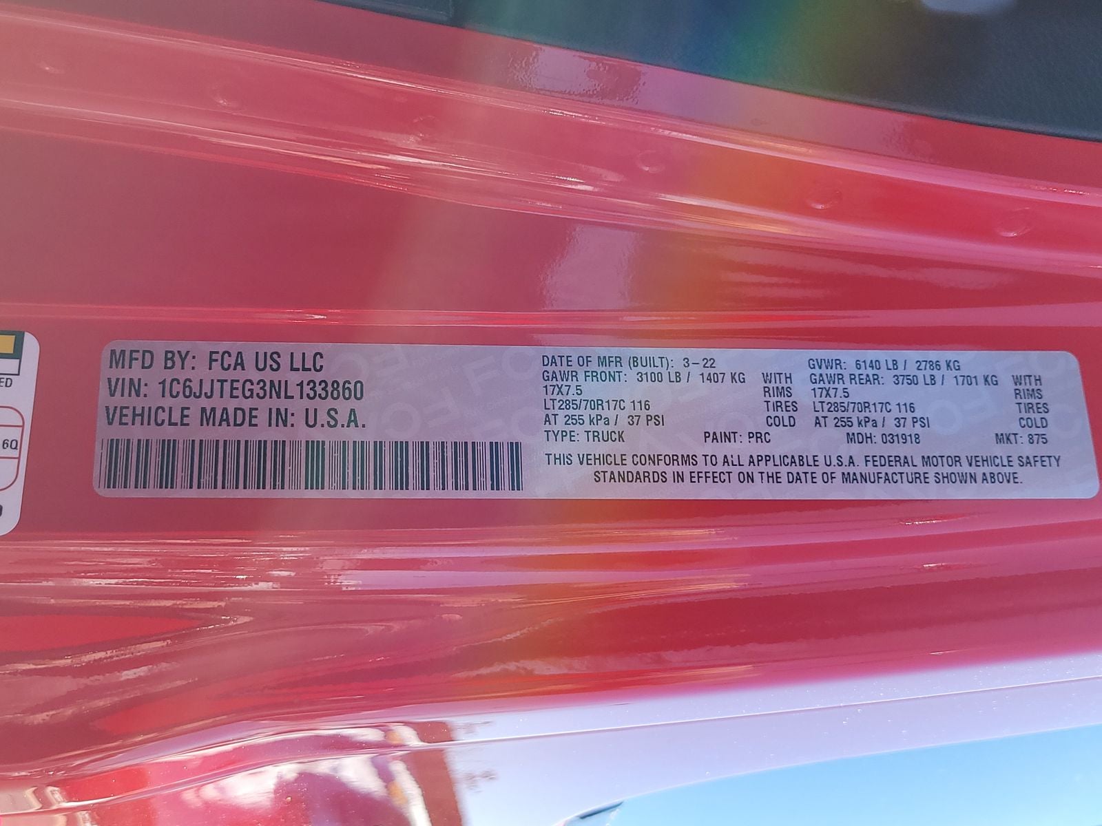 2022 Jeep Gladiator Mojave