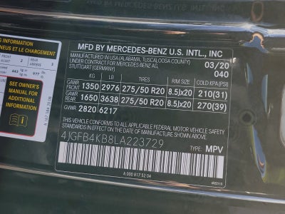 2020 Mercedes-Benz GLE GLE 350 4MATIC®