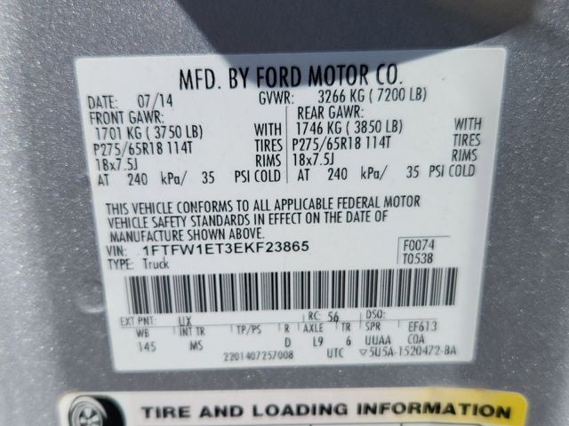 2014 Ford F-150 Limited