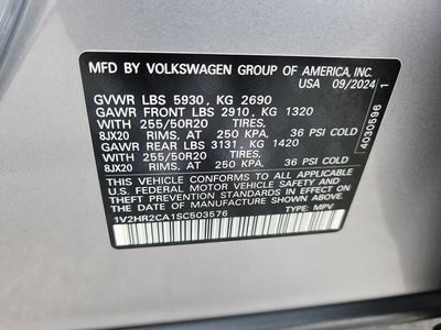 2025 Volkswagen Atlas 2.0T SE w/Technology