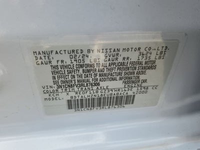 2024 Nissan Versa SR