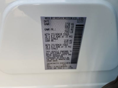 2026 Nissan Pathfinder SV