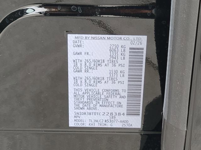 2026 Nissan Pathfinder Rock Creek