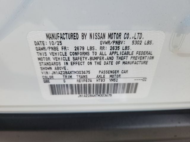 2026 Nissan LEAF S+