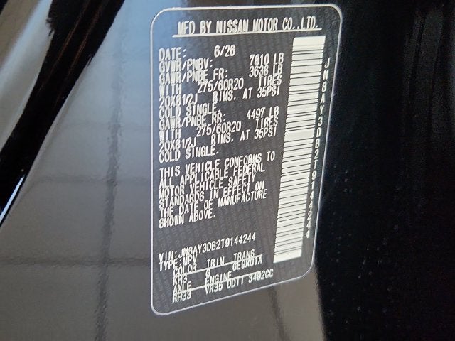 2026 Nissan Armada PRO-4X