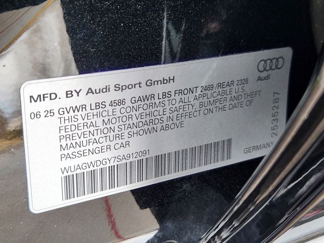 2025 Audi RS 3 2.5 TFSI