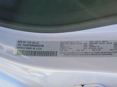 2022 RAM 1500 Laramie Longhorn