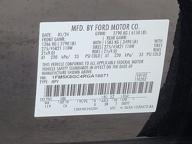2024 Ford Explorer ST