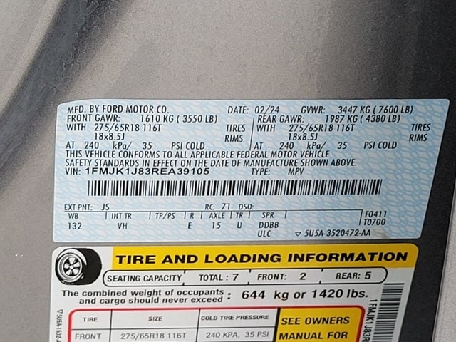 2024 Ford Expedition Max XLT