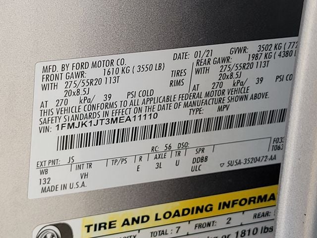 2021 Ford Expedition Max XLT