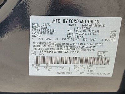 2023 Ford Explorer XLT