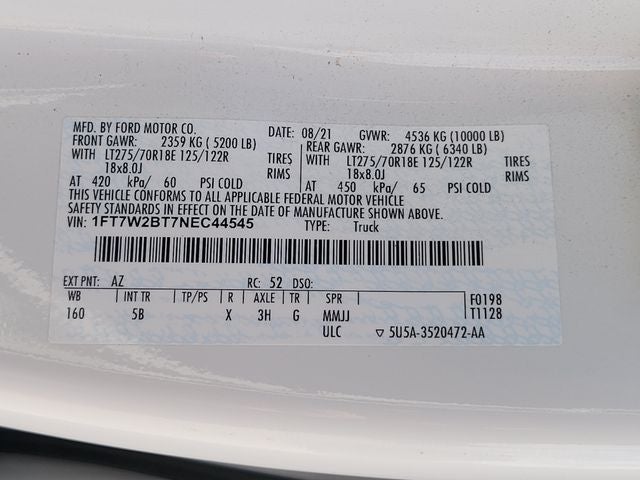 2022 Ford F-250 Lariat