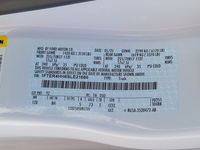 2025 Ford Ranger XLT