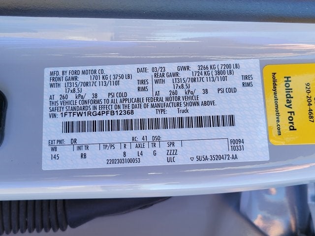 2023 Ford F-150 Raptor