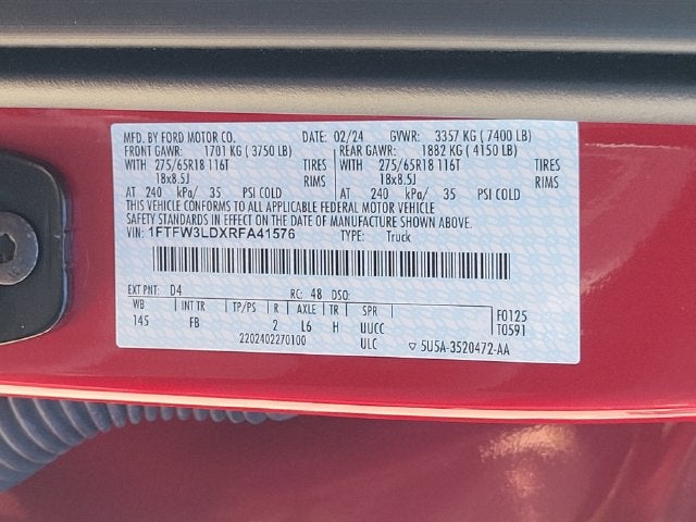 2024 Ford F-150 XLT