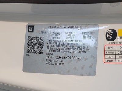 2019 Chevrolet Camaro ZL1