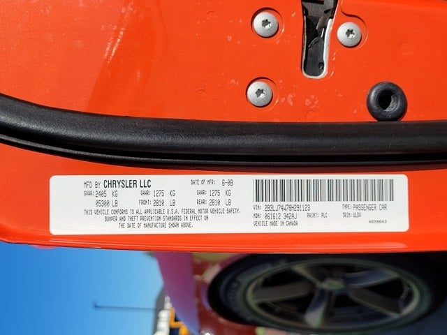 2008 Dodge Challenger SRT8