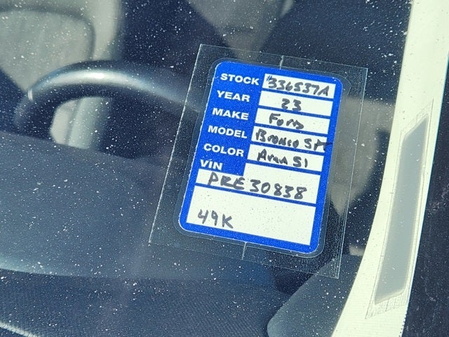 2023 Ford Bronco Sport Big Bend