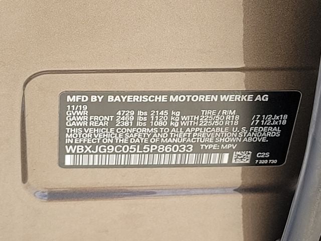 2020 BMW X1 xDrive28i