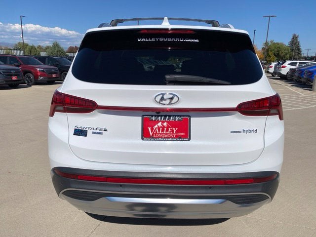 2022 Hyundai Santa Fe Hybrid Blue