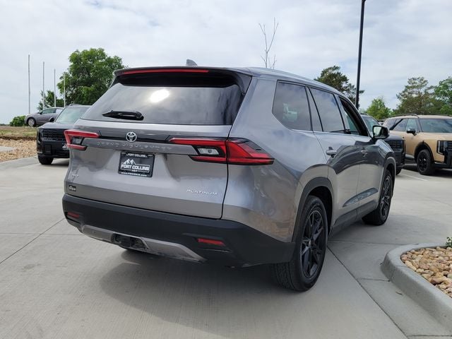 2025 Toyota Grand Highlander Platinum