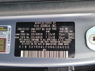 2022 Kia Sorento EX