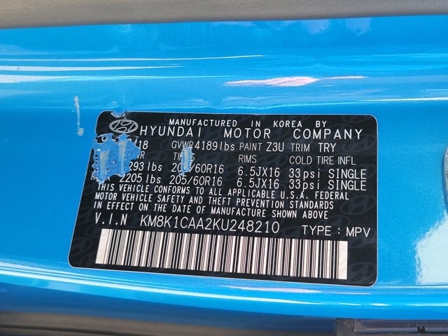 2019 Hyundai Kona SE