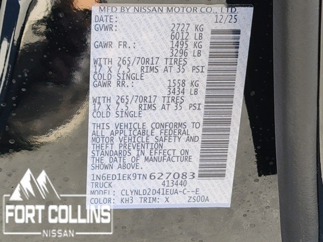 2026 Nissan Frontier PRO-4X