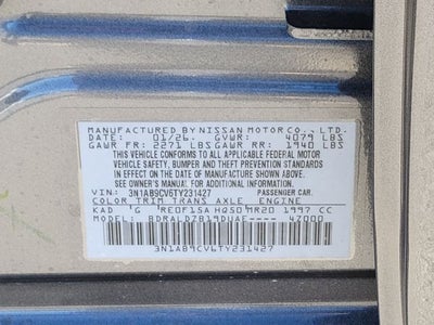 2026 Nissan Sentra SV