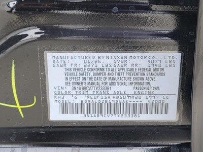 2026 Nissan Sentra SV