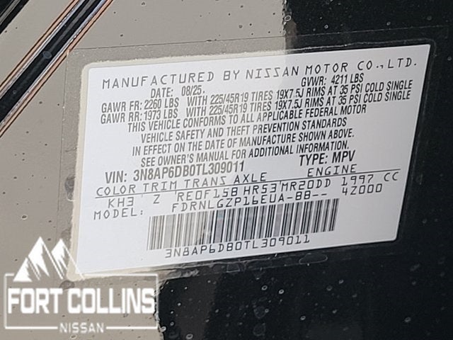 2026 Nissan Kicks SR