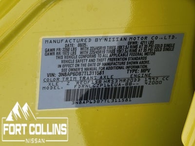 2026 Nissan Kicks SR