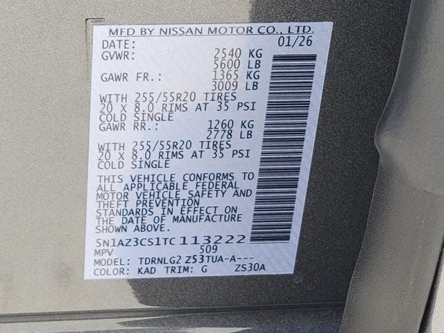 2026 Nissan Murano SL