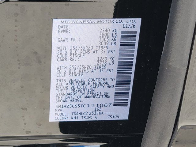 2026 Nissan Murano SL