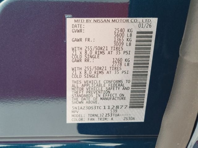 2026 Nissan Murano Platinum