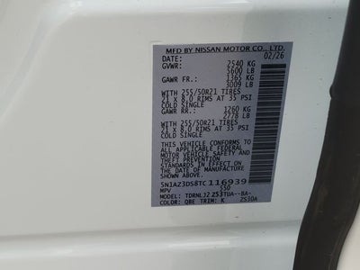 2026 Nissan Murano Platinum