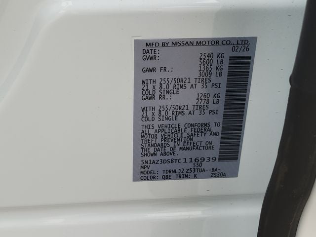 2026 Nissan Murano Platinum