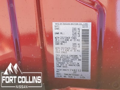 2026 Nissan Rogue Dark Armor