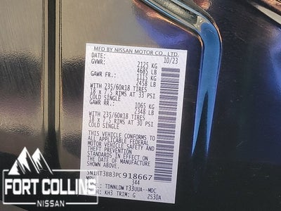 2023 Nissan Rogue SV