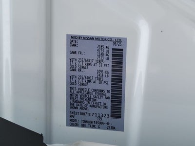 2026 Nissan Rogue Rock Creek