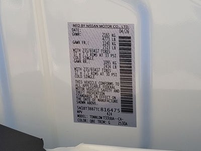 2026 Nissan Rogue Rock Creek